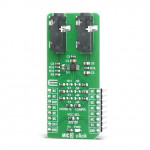 Vue de côté du préamplificateur de microphone MIC 3 Click MIKROE-4136 Vue de côté du préamplificateur de microphone MIC 3 Click MIKROE-4136