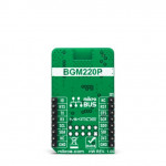 Vue arrière du module Bluetooth BLE9 Click MIKROE-4487 Vue arrière du module Bluetooth BLE9 Click MIKROE-4487