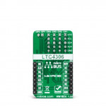 Vue arrière du commutateur I2C MUX 5lick MIKROE-4453 Vue arrière du commutateur I2C MUX 5lick MIKROE-4453