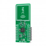 Vue de côté du module Transceiver NFC 2 Click MIKROE-4309 Vue de côté du module Transceiver NFC 2 Click MIKROE-4309