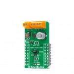 Vue de côté du contrôleur de moteur DC Motor 17 click MIKROE-4454