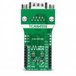 Vue arrière du contrôleur CAN FD click MIKROE-4572