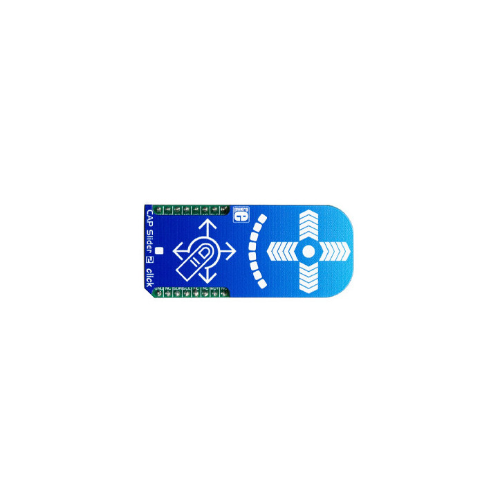 Potentiomètre rectiligne sensitif Cap 2 Click MIKROE-3204