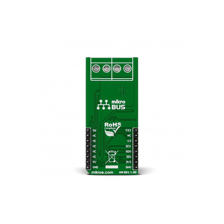Vue arrière du module régulateur VReg Click MIKROE-2443