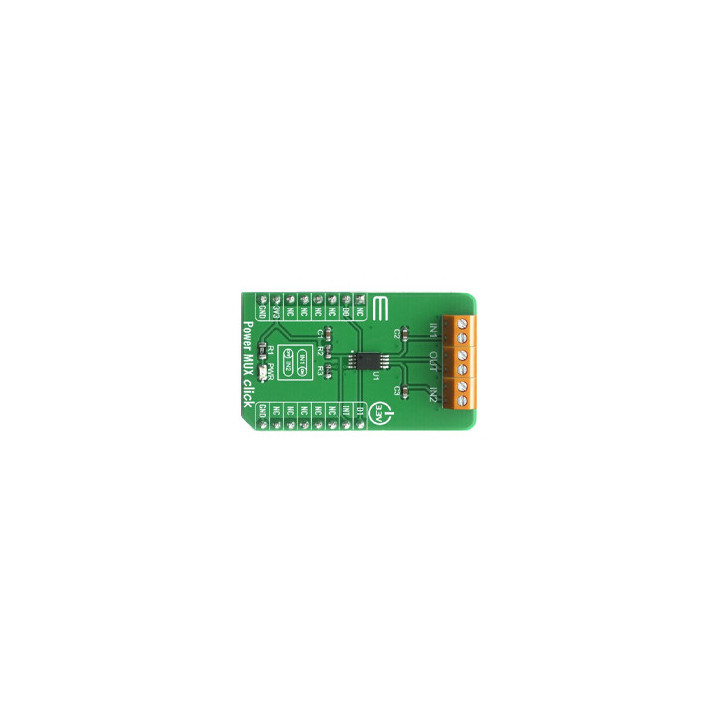 Multiplexeur de puissance Power MUX Click MIKROE-4109  - 1