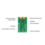Détail du module limiteur de courant Current Limit Click MIKROE-4271