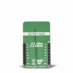 Vuer arrière du capteur température humidité Temp-Hum 7 click Vuer arrière du capteur température humidité Temp-Hum 7 click