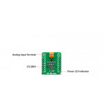 Détail du convertisseur ADC 11 click MIKROE-4593 Détail du convertisseur ADC 11 click MIKROE-4593