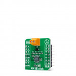 Vue de côté du convertisseur ADC 11 click MIKROE-4593 Vue de côté du convertisseur ADC 11 click MIKROE-4593