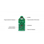 Détail du capteur IR multispectrale Spectral 3 Click MIKROE-2961 Détail du capteur IR multispectrale Spectral 3 Click MIKROE-2961
