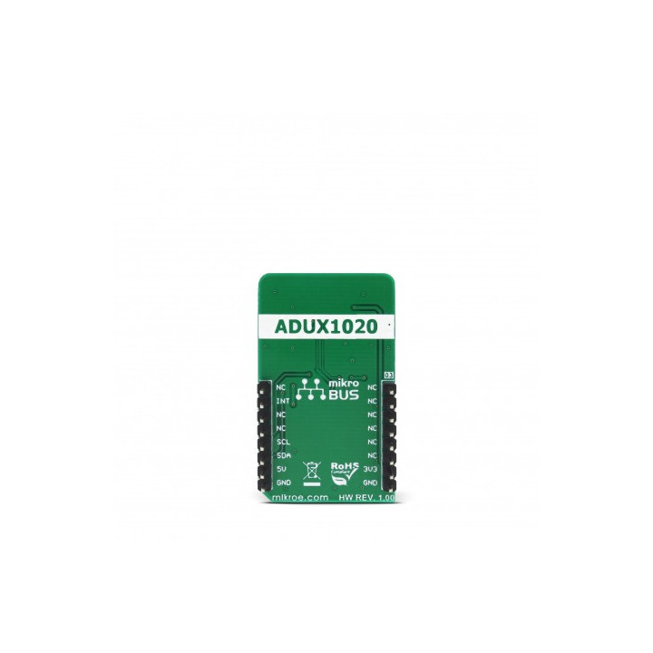 Vue arrière du capteur de proximité Proximity 6 click MIKROE-3048