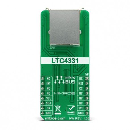 Vue arrière du module I2C Extend Click MIKROE-4207