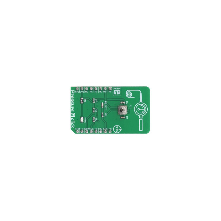 Capteur de pression Pressure 8 Click MIKROE-3338