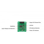 Vue détaillée du commutateur I2C MUX 4 Click MIKROE-4240