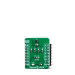 Vue de côté du capteur de température Thermo 11 click MIKROE-3600