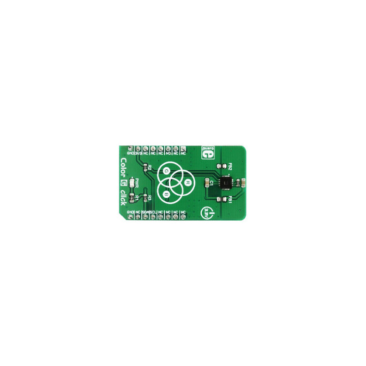 Capteur de couleur Color 6 Click MIKROE-3997