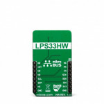 Vue arrière du capteur de pression Pressure 11 Click MIKROE-3411 Vue arrière du capteur de pression Pressure 11 Click MIKROE-3411