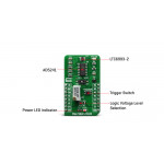 Vue détaillée du multivibrateur monostable One Shot Click MIKROE-3877