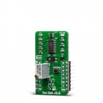 Vue de côté du multivibrateur monostable One Shot Click MIKROE-3877