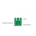 Vue détaillée du capteur de température Thermo 20 click MIKROE-4316 Vue détaillée du capteur de température Thermo 20 click MIKROE-4316