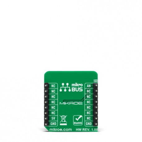 Vue arrière du capteur de pression Pressure 13 Click MIKROE-4294 Vue arrière du capteur de pression Pressure 13 Click MIKROE-4294