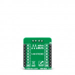 Vue arrière du module d'interface ISO 9141 Click MIKROE-4331 Vue arrière du module d'interface ISO 9141 Click MIKROE-4331