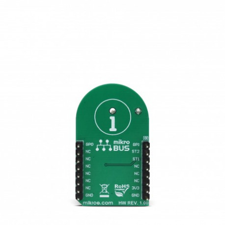 Vue arrière du module iButton click MIKROE-3045 Vue arrière du module iButton click MIKROE-3045