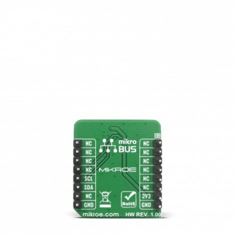 Vue arrière du capteur de pression barométrique Altitude 4 Click MIKROE-3328