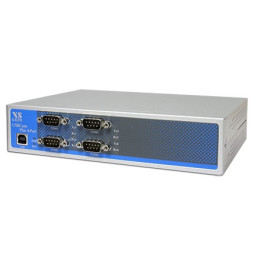 Convertisseur USB - 4 x RS232/RS422/RS485 (USB-4COM Plus)  - 1