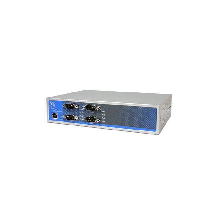 Convertisseur USB - 4 x RS232/RS422/RS485 (USB-4COM Plus)  - 1