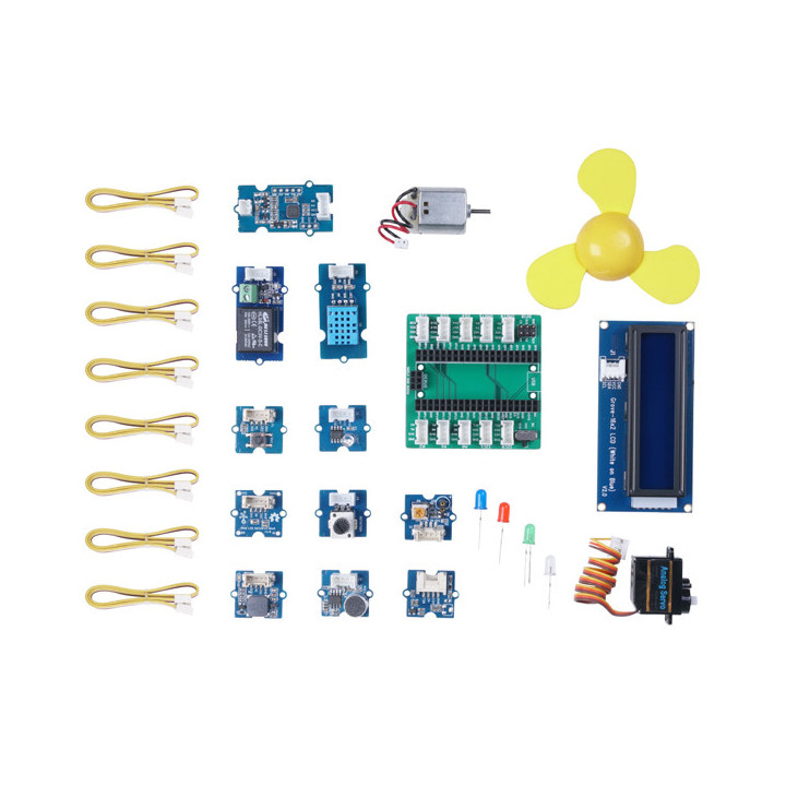 Starter-kit Grove et ses cordons pour Raspberry Pi Pico