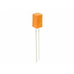 Led orange carrée 5 mm L-1553YDT