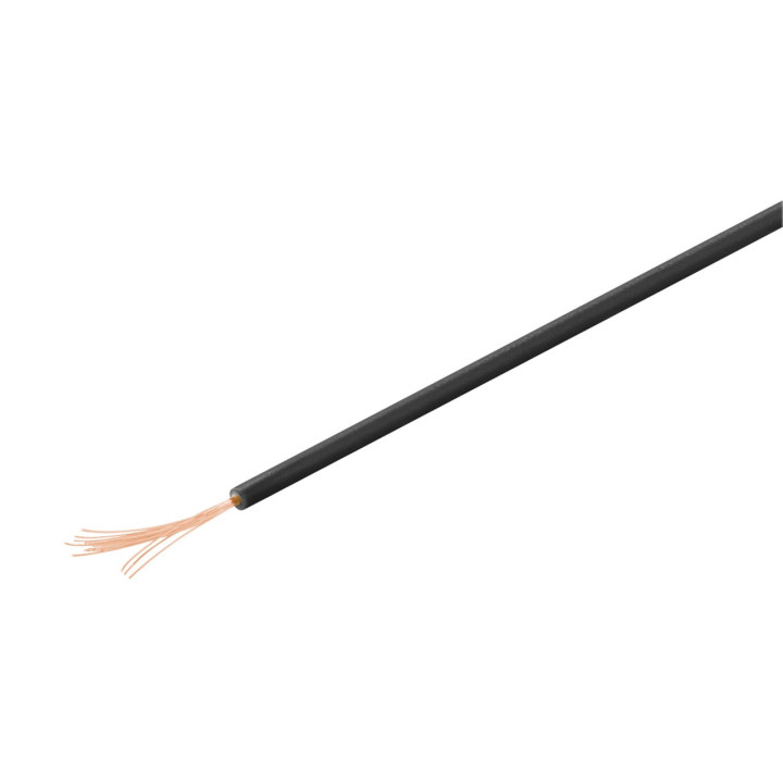 Bobine de fil de câblage multibrin noir  - 2