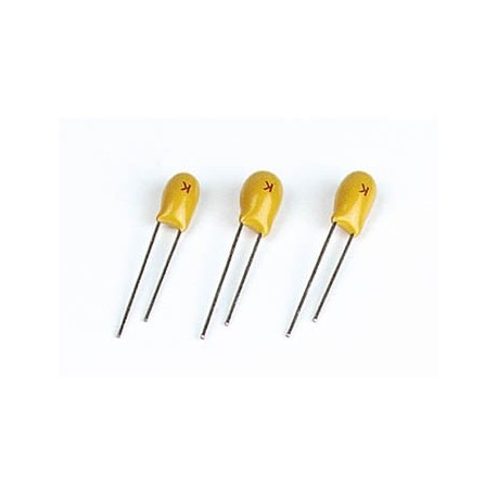 Condensateur tantale 47µF / 6,3V - 1 Condensateur tantale 47µF / 6,3V - 1