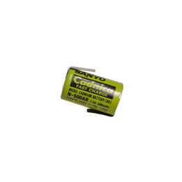 Accus Ni-Cd 1,2V / 500 mA - SANYO N-500AR - Version cosses à souder