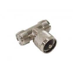 Adaptateur PL mâle vers 2 PL femelle
