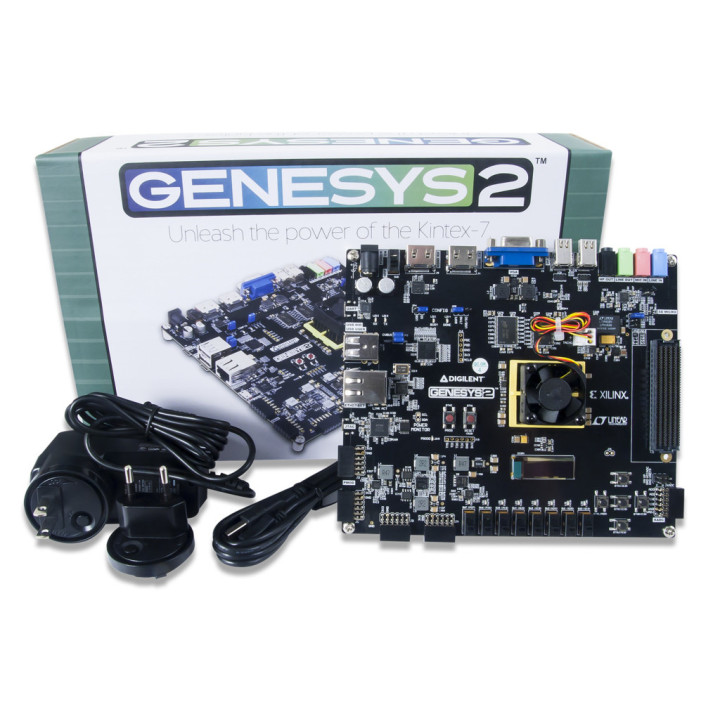 Contenue de la platine Digilent Genesys 2 Kintex-7