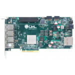 Vue de la face avant de la platine NetFPGA-1G-CML Kintex-7 Vue de la face avant de la platine NetFPGA-1G-CML Kintex-7