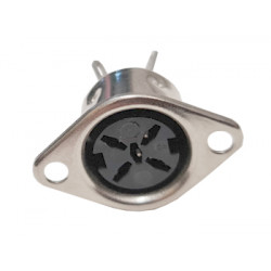 Connecteur DIN femelle 5 broches châssis - 1