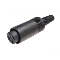 Connecteur DIN femelle 3 broches - 1