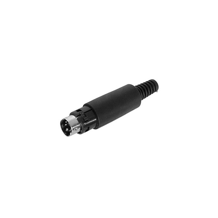 Connecteur mini-DIN mâle 3 broches  - 1