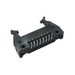 Connecteur HE10 coudé - 16 broches - 1