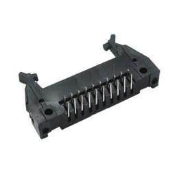 Connecteur HE10 coudé - 20 broches  - 1