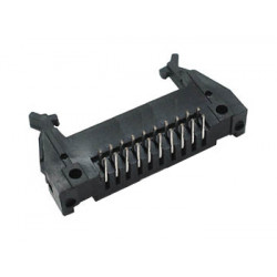 Connecteur HE10 coudé - 20 broches - 1