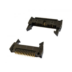 Connecteur HE10 droit - 26 broches - 1