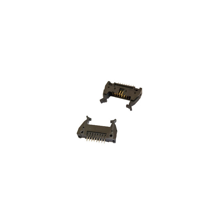 Connecteur HE10 droit - 16 broches  - 1