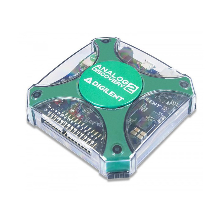Le boitier Analog Discovery 2 présent dans le Bundle