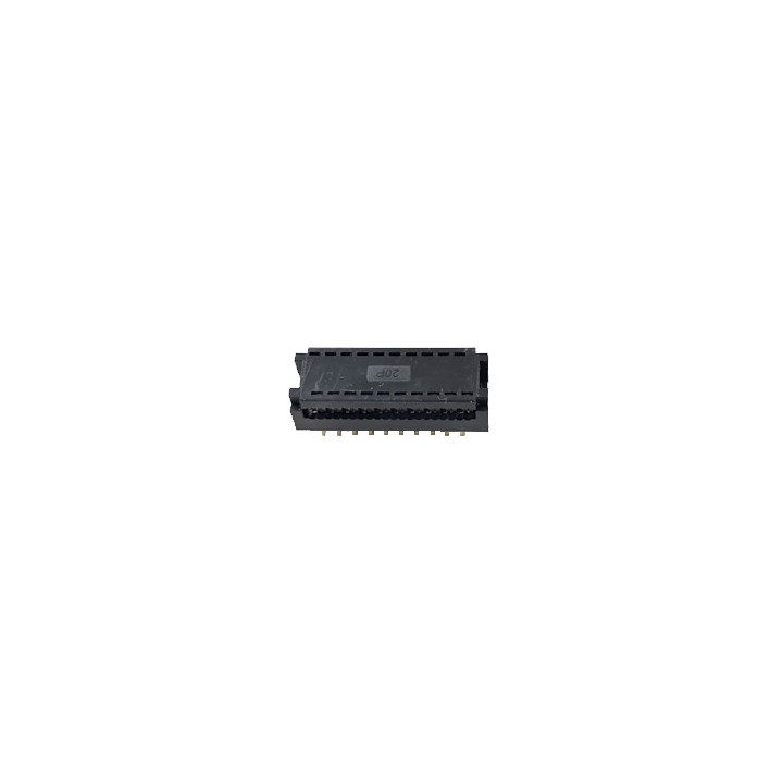 Connecteur DIL 20 broches pour nappe  - 1