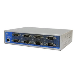 Convertisseur USB - 8 x RS232/RS422/RS485 (USB-8COM Plus)  - 1