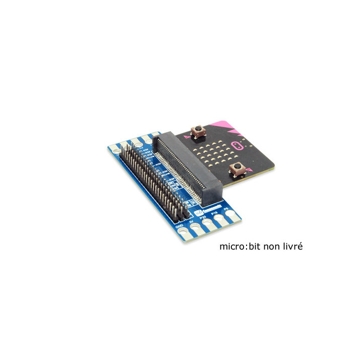 Exemple d'utilisation de la Platine breakout avec une micro:bit